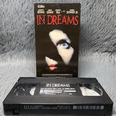 In Dreams VHS Tape 1999 Annette Bening Robert Downey Jr Aidan Quinn Classic - Image 1 of 4