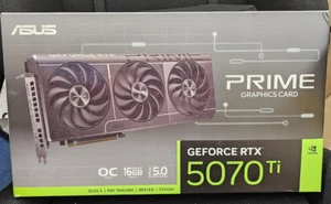 ASUS - PRIME NVIDIA GeForce RTX 5070 Ti OC Edition 16GB GDDR7 PCI Express 5.0 - Picture 1 of 1