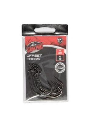 Fox Rage SP Offset Hooks Predator Fishing Terminal Tackle Hooks - All Sizes - Image 1 of 3