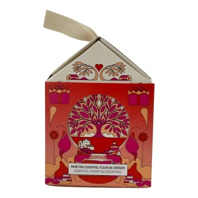 L´Occitane Kirschblüten Set - sanftes Duschgel, perlige Körpermilch, Handcreme - Bild 1 von 4