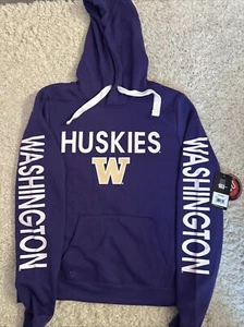 Washington Huskies Women’s Small Purple Sweatshirt Brand New With Tags Colosseum - Picture 1 of 2
