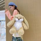 Cute Animals Anger Bunny Plush Backpack Stuffed Doll Brown bear backpack  Gift