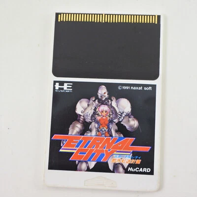 PC Engine Hu ETRNAL CITY Card Only 2591 pe - Image 1 of 3