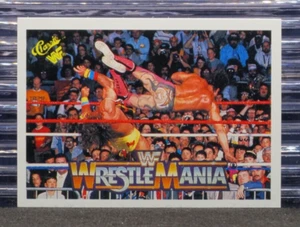 Ultimate Warrior Rick Rude 1990 Classic WWF WrestleMania V #111 HOF Wrestling - Picture 1 of 4