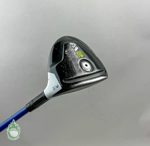 Used RH TaylorMade M2 Fairway 3 Wood 15* BB-7S Stiff Flex Graphite Golf Club - Picture 1 of 11