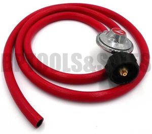 6 Feet 1 PSI Low Pressure Regulator with Hose Gas Flow Regulator Male QCC (ACME) - Picture 1 of 1