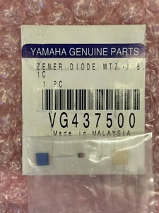 FABRICANTE DE EQUIPOS ORIGINALES Yamaha VG437500 DIODO ZENER MTZJ5.1C VG437400 5.1 voltios - Imagen 1 de 1