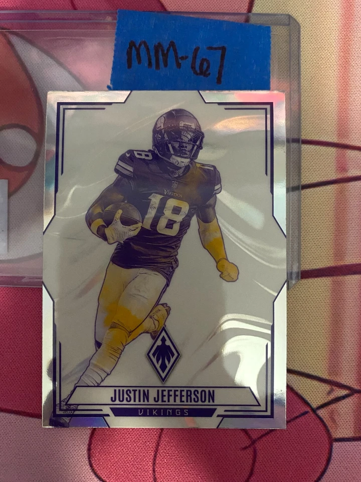 JUSTIN JEFFERSON 2023 PANINI PHOENIX #CON1 CONTOURS - Image 1 of 2