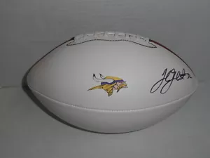 TOBY GERHART SIGNED FOOTBALL MINNESOTA VIKINGS STANFORD - Picture 1 of 1