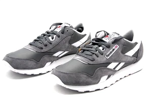 REEBOK CLASSIC NYLON LAUFSCHUH GY7233 GRAU/WEISS HERREN GRÖSSE 11 - Bild 1 von 9