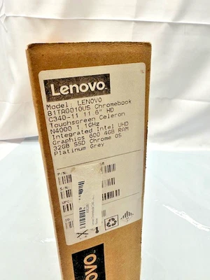 Lenovo Chromebook C340-11 11.6" HD Touchscreen Celeron N4000 81TA0010US - Image 1 of 4