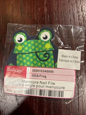 Thirty-One Manicure Nail File 103A Frog - Image 1 of 2