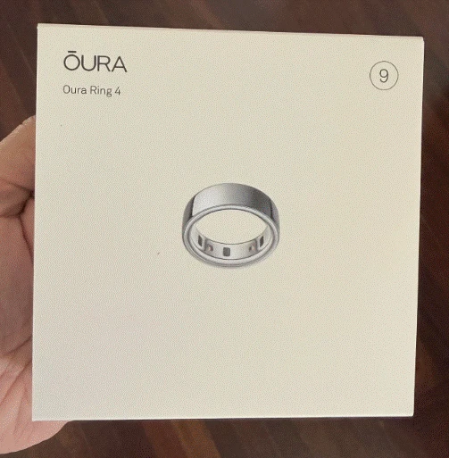 Anillo Oura Gen 4 Talla 9 Plata NUEVO SIN ABRIR Foto 1 de 1