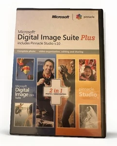 Microsoft Digital Image Suite Plus w/ Pinnacle Studio v10 โ New Open Box - Picture 1 of 5