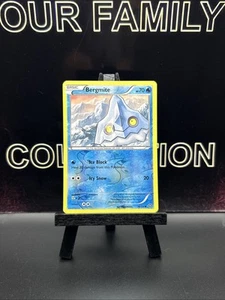 Pokemon TCG Steam Siege - Bergmite 36/114 (Reverse Holo) NM - Picture 1 of 7