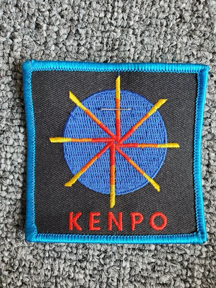TWO Kenpo Karate Patches   3" Square - Image 1 of 1