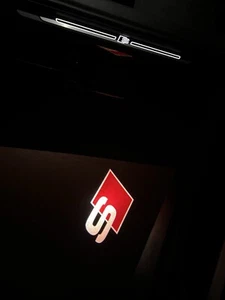 AUDI BEAM LOGO S LED DE ACCESO BIENVENIDA PUERTA LUZ ORIGINAL - Imagen 1 de 6