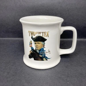 Two If By Tea Rush Limbaugh Coffee Mug, O Say Can You Tea, White, Made in USA - Picture 1 of 9