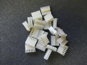 643814-6 CONNECTOR MTA100 6 POSITION RECEPTACLE IDC 24AWG TIN AMP (LOT OF 20) - Foto 1 di 7