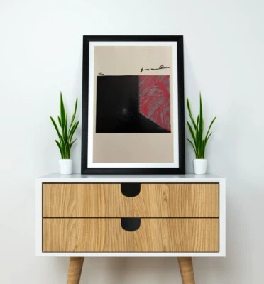 Andy Warhol, Original Hand-signed Lithograph with COA & Appraisal of $3,500 - Image 1 of 4