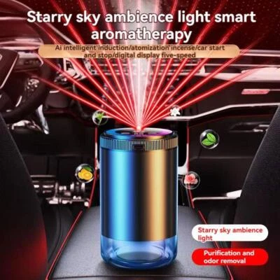 Car Automatic Aromatherapy Machine Intelligent Starry Car θ~ Excellent Spray, M8 O3P4 - Image 1 of 4