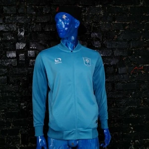 FC Twente Training Jacket With Zipped Long Sleeve Blue Sondico Mens Size S - Picture 1 of 12