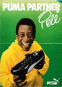 Pele Fifa World Cup 1970 Collaboration With Puma Poster SUPER RARE - Picture 1 of 1