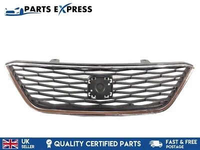 SEAT IBIZA 2012 – 2015 GRILLE WITH CHROME MAIN UPPER TOP 6J0853651D - Image 1 of 4