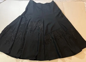 Rostfrei By Anett Rostel Black Skirt Size 10/12 (40EUR) - NWOT - Picture 1 of 10