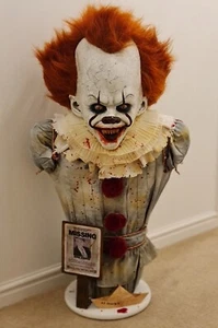 1:1 Pennywise Torso Bust - from IT - CUSTOM ORDER - Picture 1 of 12