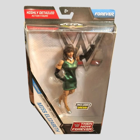 Mattel WWE Elite Flashback Forever Miss Elizabeth WWF Vintage Wrestling Figure Cover