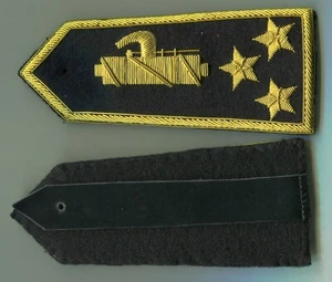 Italian Officers Colonel Rank Boards of the Black Shirts  1920's - WW2 - Picture 1 of 1