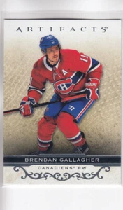 21/22 UD Artifacts Montreal Canadiens Brendan Gallagher card #64 - Bild 1 von 2
