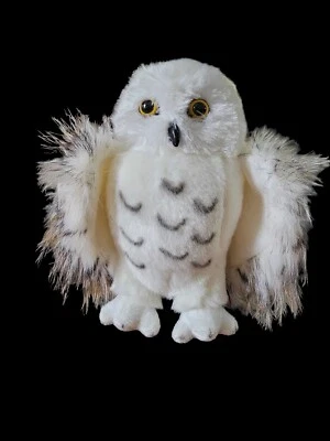 Плюшевая игрушка Douglas Wizard СНЕЖНАЯ СОВА 8 дюймов мягкая игрушка хедвиг гончар сова  - Изображение 1 из 4