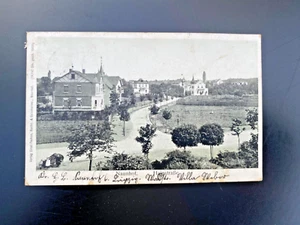 Postkarte - Naunhof - Hainstraße - 1908 - Bild 1 von 2