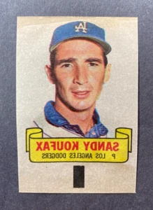 1966 Topps Rub-Offs #47 Sandy Koufax (Los Angeles Dodgers) HOF! - Bild 1 von 2