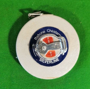 Vintage Rabone Chesterman Silverline Tape Measure No.22W 66 ft - Picture 1 of 5