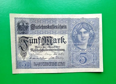 5 mark Germany 1917 - Image 1 of 2