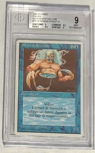 Graded Italian Serendib Efreet BGS 9 MINT QUAD+ Revised FWB 1995 MTG Magic - Picture 1 of 2