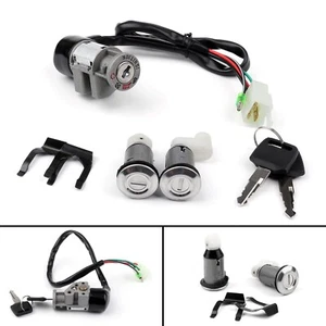Ignition Switch Fuel Gas Cap Cover Key Lock Set For Honda CH125 Spacy 1984-1996 - Picture 1 of 6