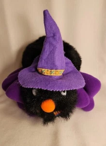 INT'L SILVER CO PLUSH STUFF Halloween Spider Decoration or Gift PILLOW 12" - Picture 1 of 5