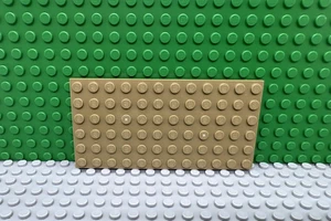 Lego 1 Dark Tan 6x12 placa base NUEVO - Imagen 1 de 1