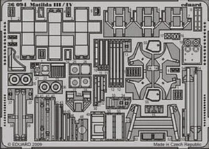 Piezas PE para Matilda III/IV (TAMIYA), Eduard 36094, escala 1/35 - Imagen 1 de 1