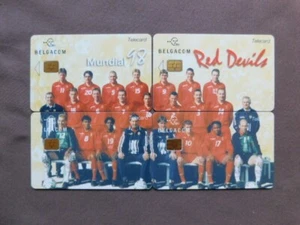 PUZZEL 4 PRIVE Chip Kaarten MINT Ongebruikt Belgie - RED DEVILS / Football - Imagen 1 de 2