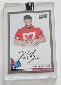 2019 Panini RPS Next Day NICK BOSA Rated Rookie AUTO #/7 49ers Sealed Next... - Picture 1 of 5