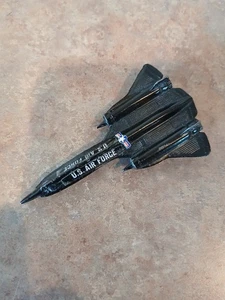 Vintage A127 U.S. Air Force Lockheed Blackbird Plane Diecast Aviation Black - Picture 1 of 8