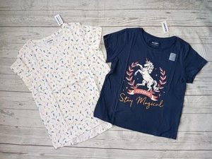 Lot Of 2 Old Navy Girl's T Shirt Short Sleeve Size XL(14-16) - Picture 1 of 7