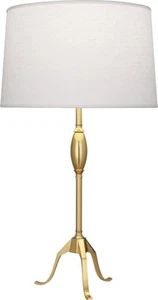 Robert Abbey Grace Oyster TL Grace 29" Tall Buffet Table Lamp - Brass - Picture 1 of 4