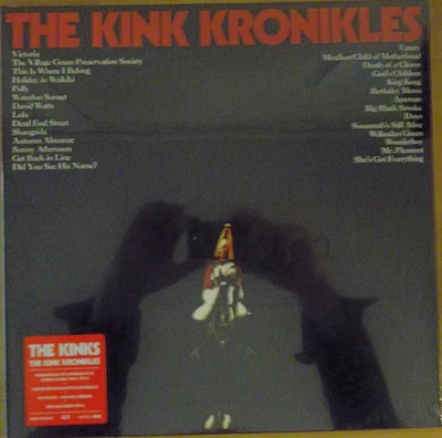 The Kink Kronikles by The Kinks (Red Vinyl Double LP, 2020, ABKCO) GF Hype NEW - Image 1 of 2