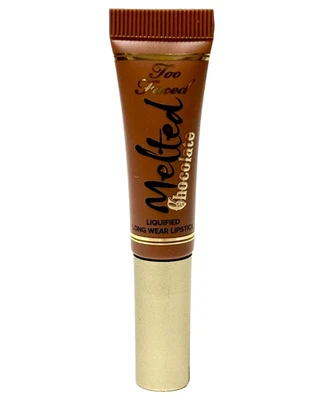 TOO FACED Melted Liquified Lipstick CHOCOLATE HONEY .16 Oz Travel  NEW FREE SHIP - Image 1 of 2